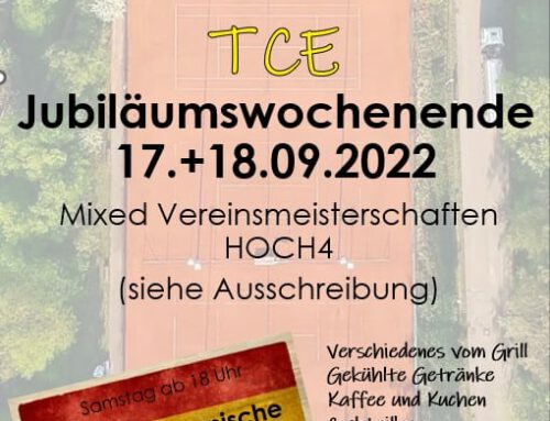 Hoch 4 – Mixed am 17. und 18.09.2022 beim TC Ebersbach